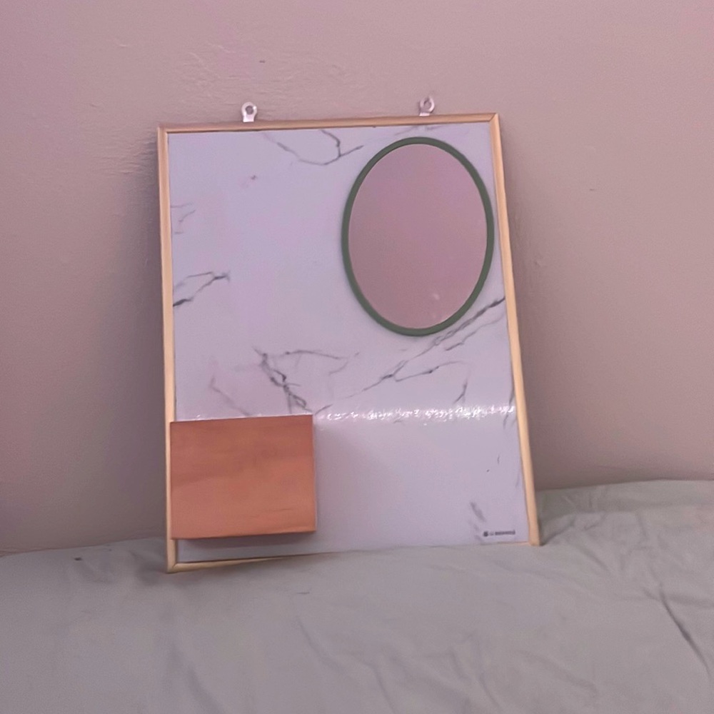 Marble white board